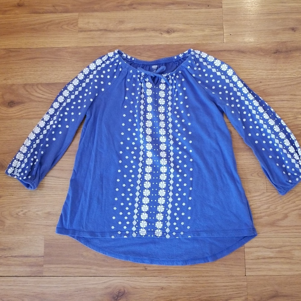 Old Navy print top